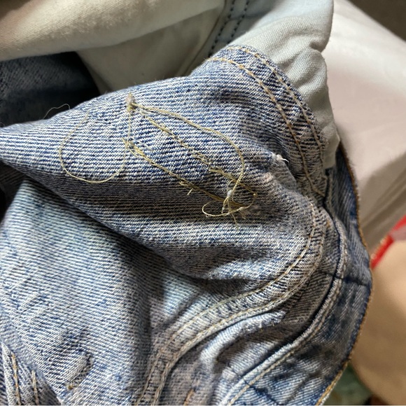 VTG Mid 90’s Wrangler Jeans Made in USA Measure 34x31 (Tag 36x32) Worn Weathered - Picture 2 of 16